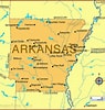 arkansas map