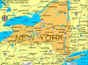 NY map