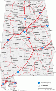 alabama map