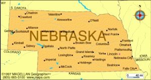 nebraska map