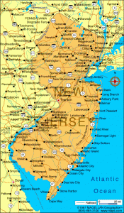 new jersey map