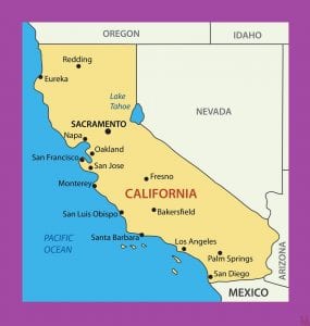 california map