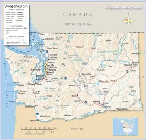 washington map